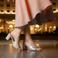 Opalia Golden Women heels