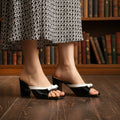 Petro Blck women heels