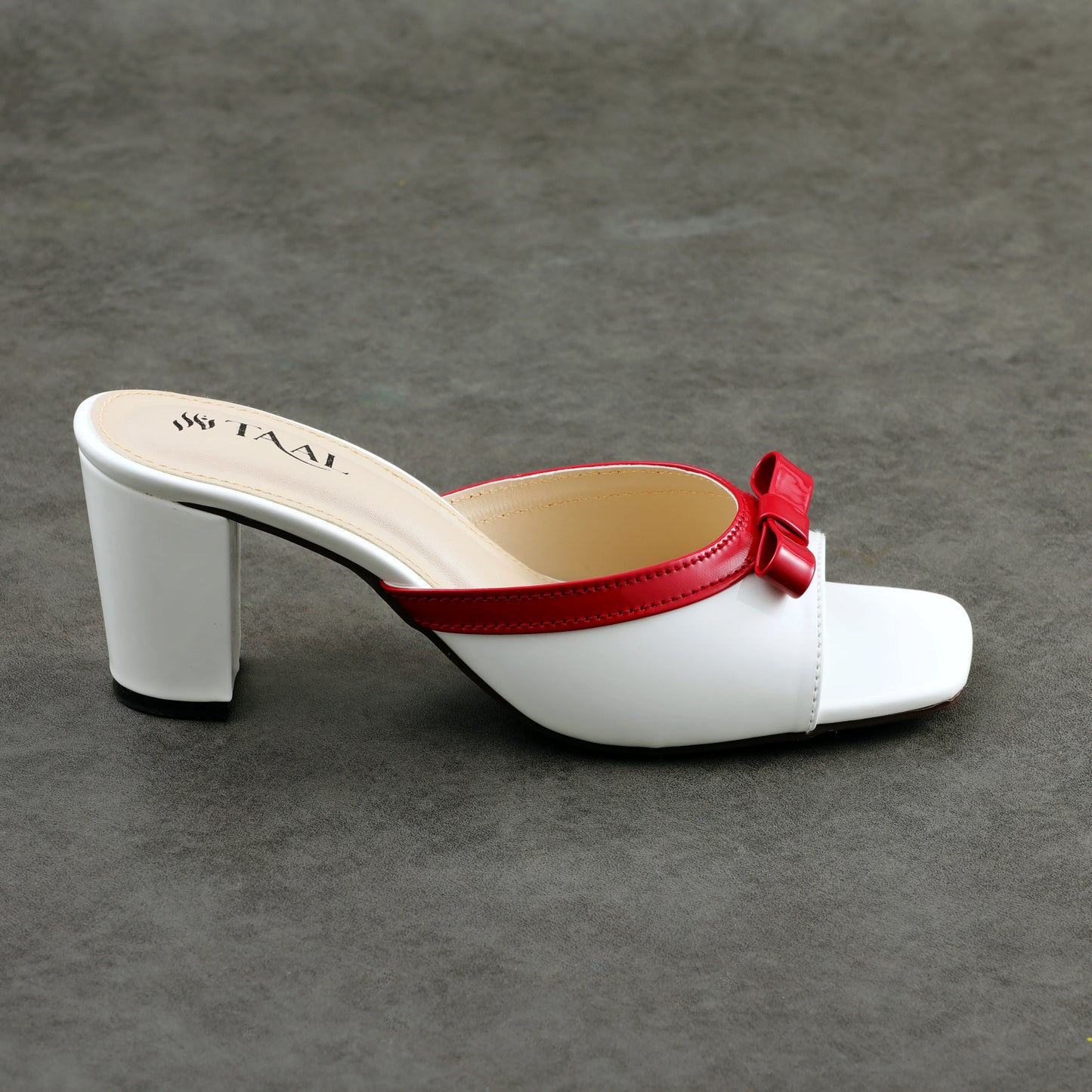 Petro White women heels