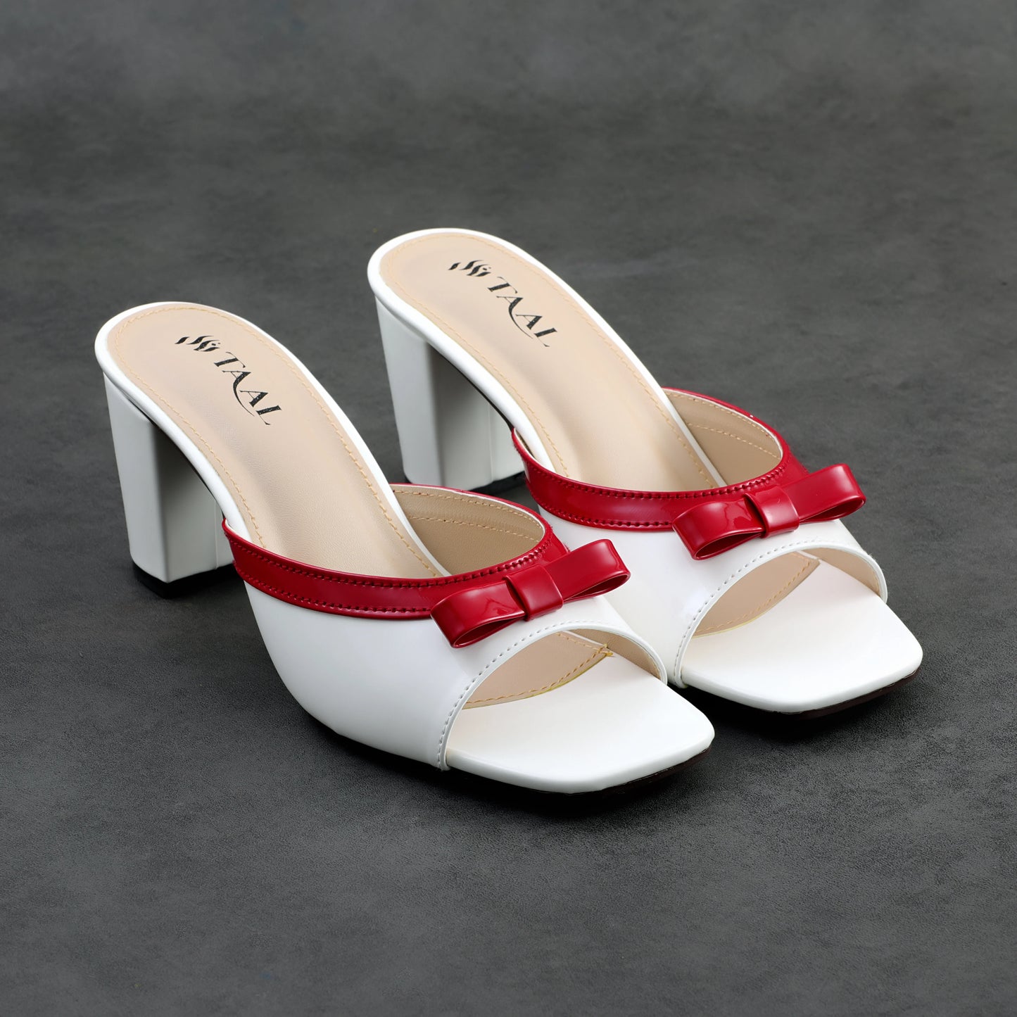 Petro White women heels