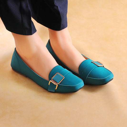 Rosy Zinc Women Flat Pumps