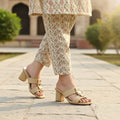 Rumi Beige women heel