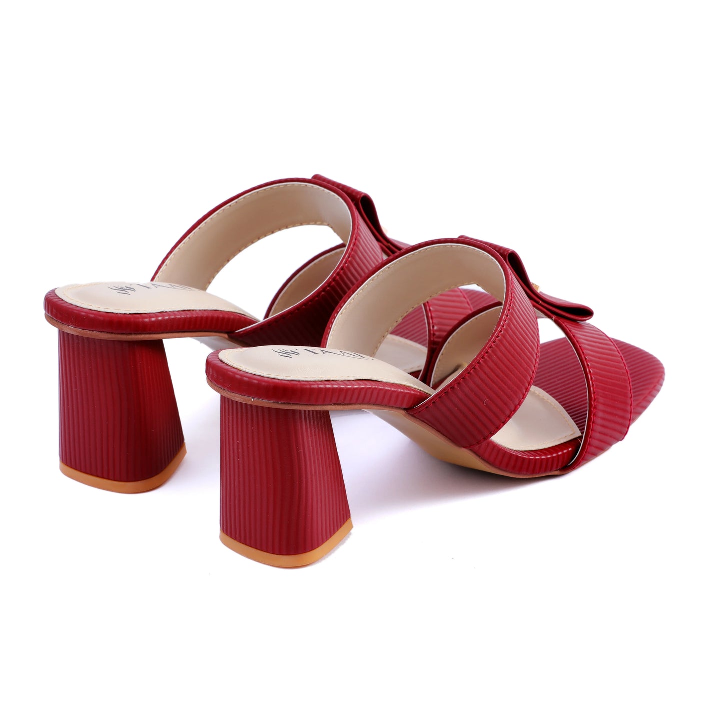Rumi Maroon women heel
