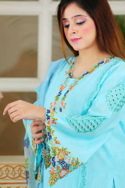 Baily Sky Embroidered 3Pcs
