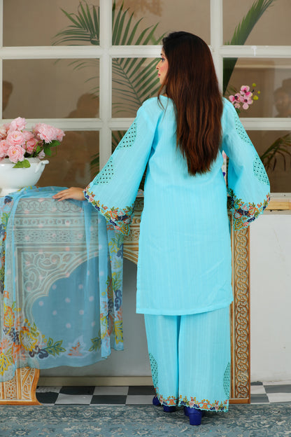 Baily Sky Embroidered 3Pcs