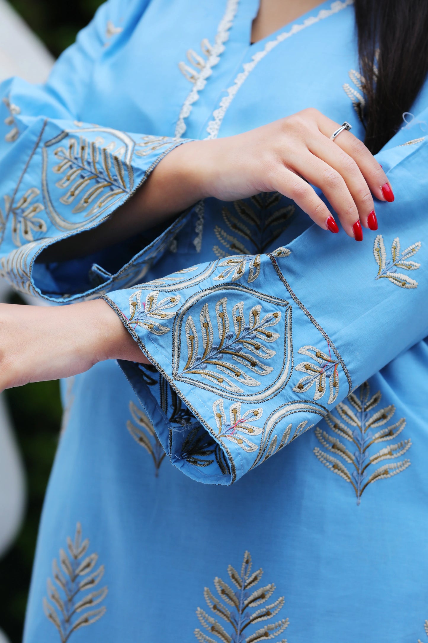Albina Sky Embroidered 3pcs