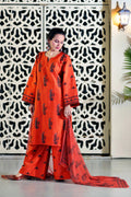 Marfa Rust Embroidered 3Pcs