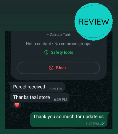 Verified customer
