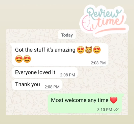Verified customer