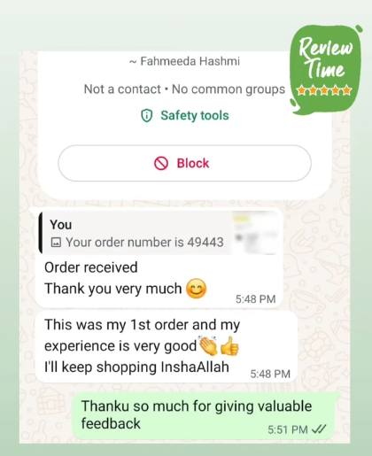 Verified customer