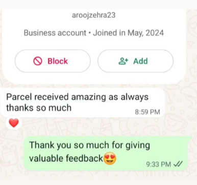 Verified customer