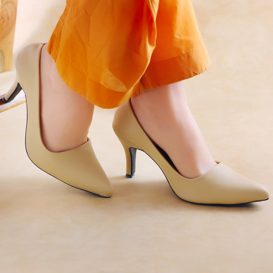 Torres Beige women stiletto heels