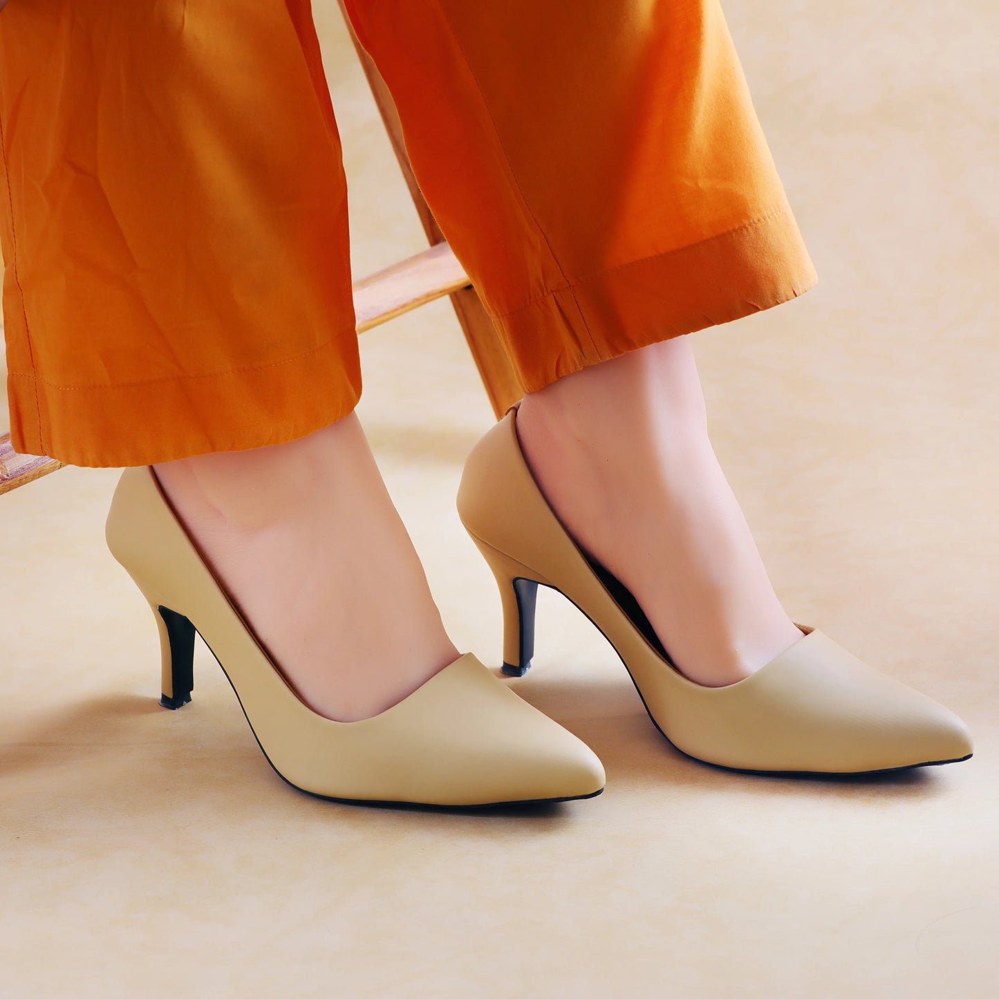 Torres Beige women stiletto heels