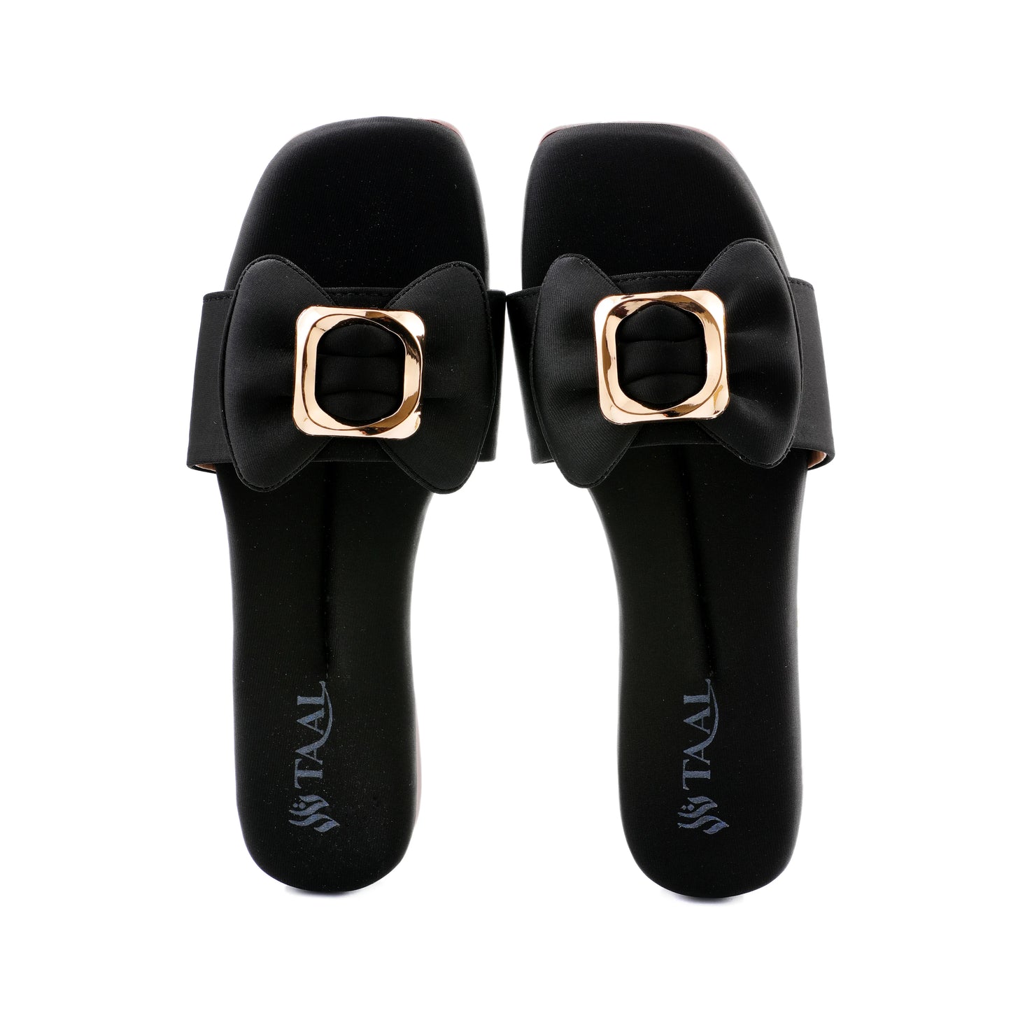 Winnie Black women flat slippers