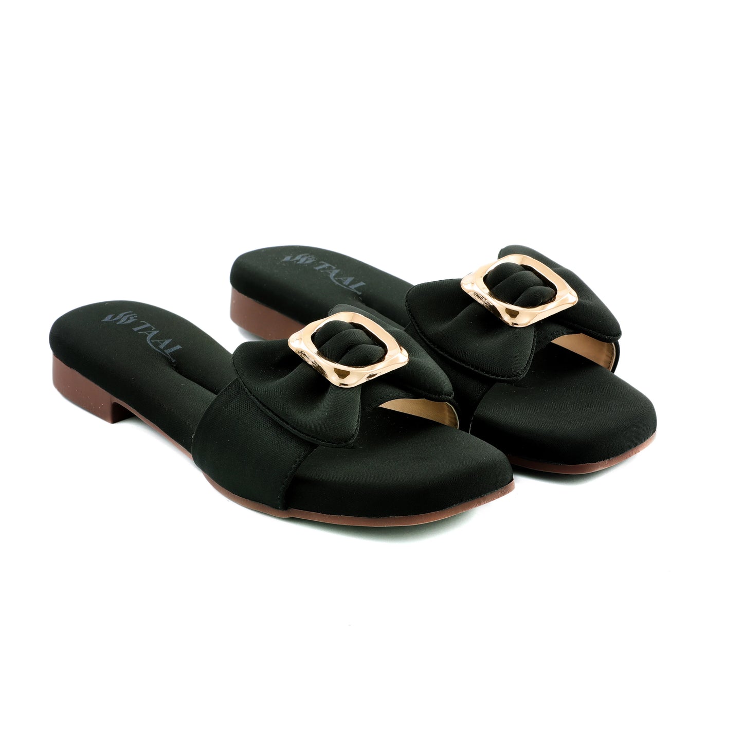Winnie Black women flat slippers