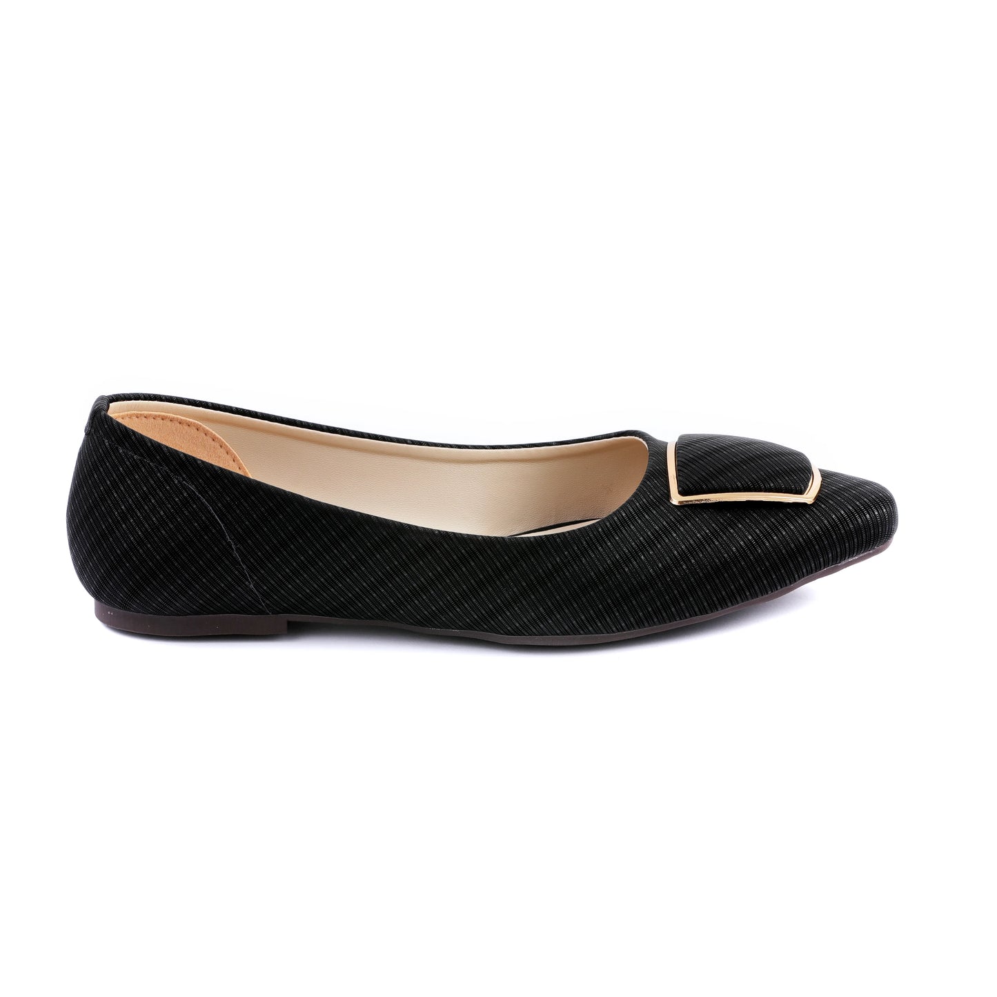 Zyla black Women Flat Pumps