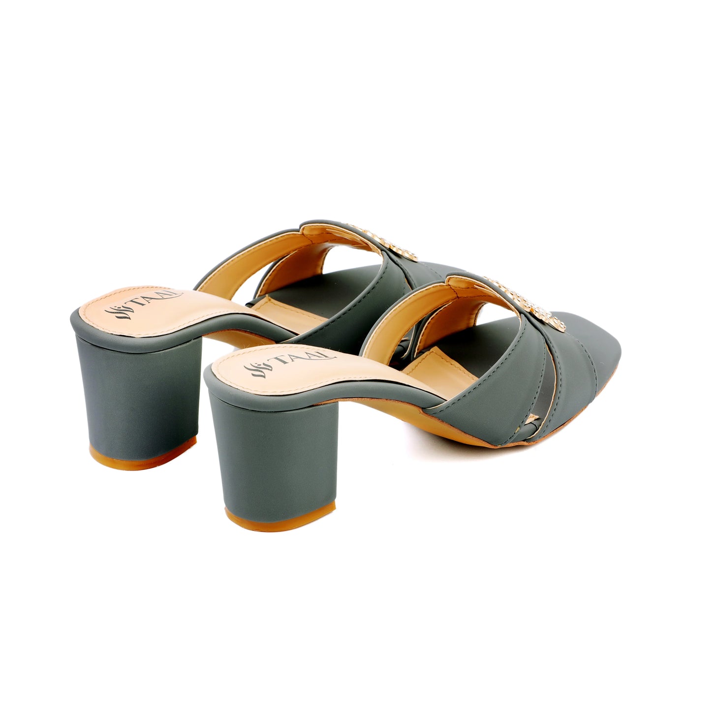 Zylos Grey Women heels